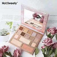 High Grade Pigment 9 Colors Silver Palette